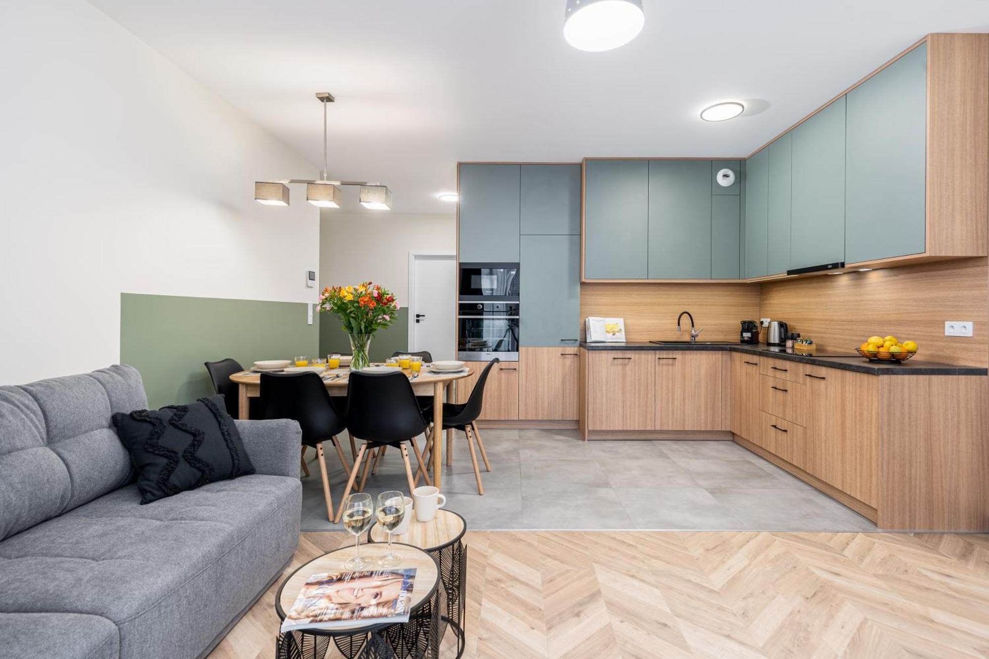 Saska Park Apartments Краков Экстерьер фото