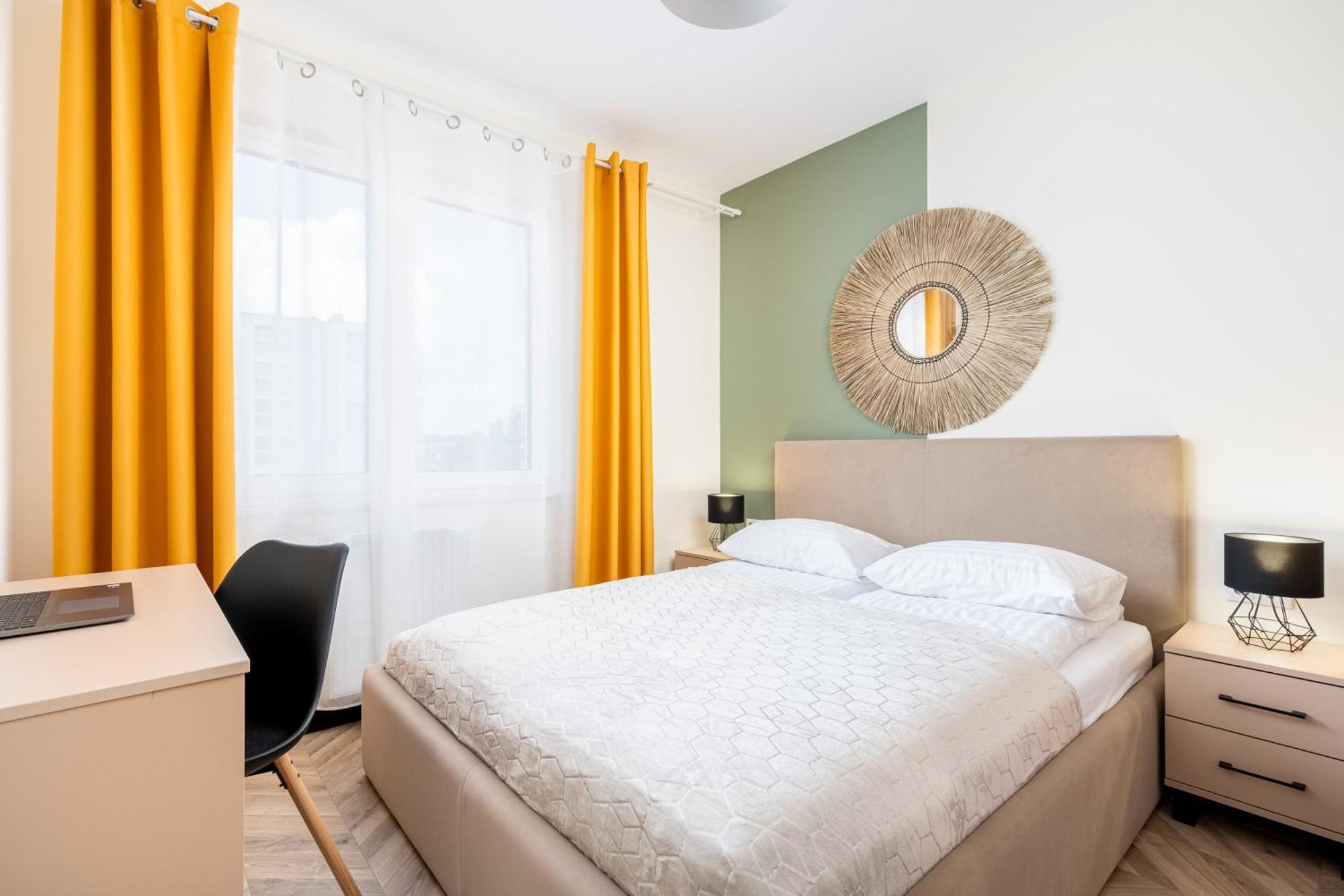 Saska Park Apartments Краков Экстерьер фото