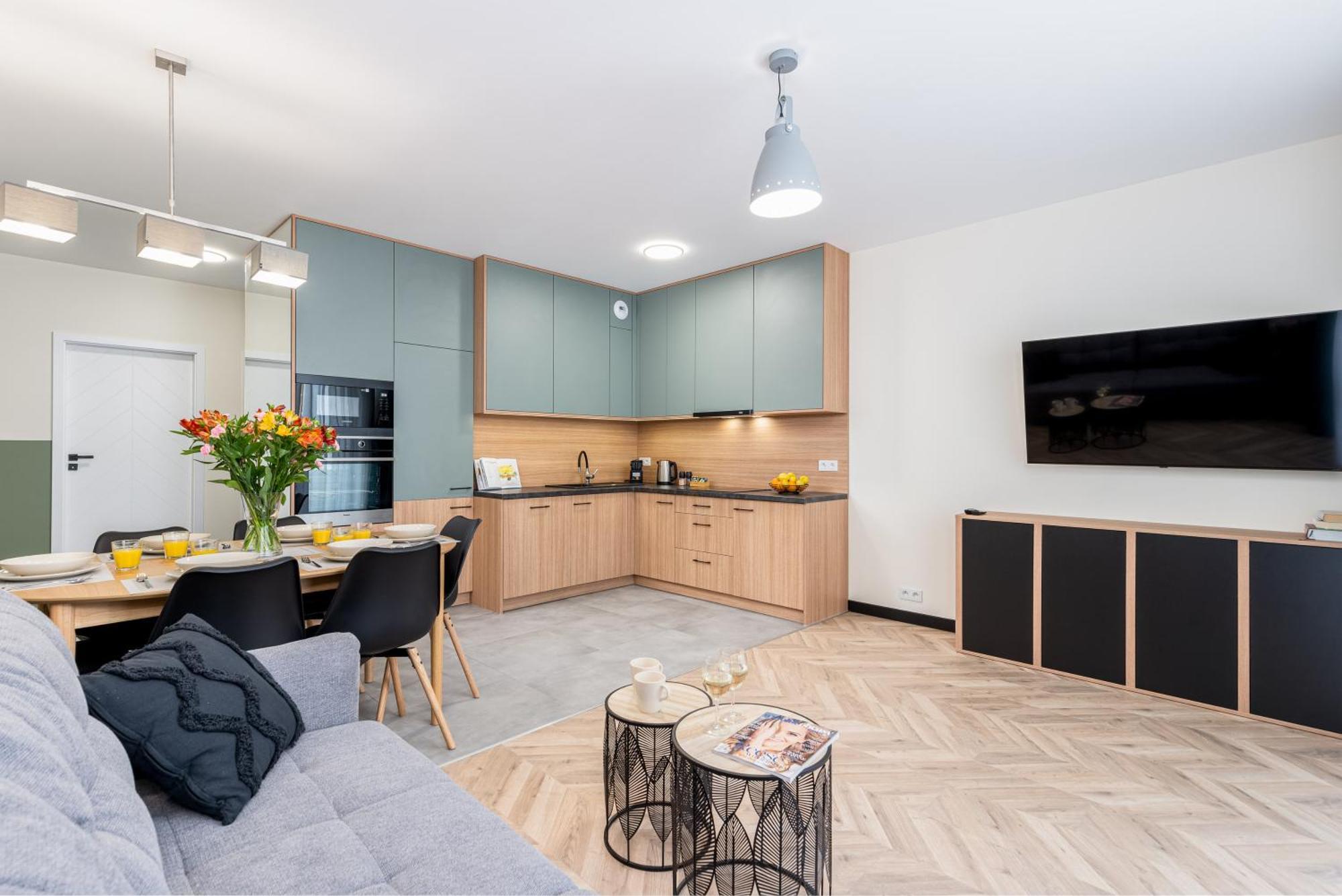 Saska Park Apartments Краков Экстерьер фото