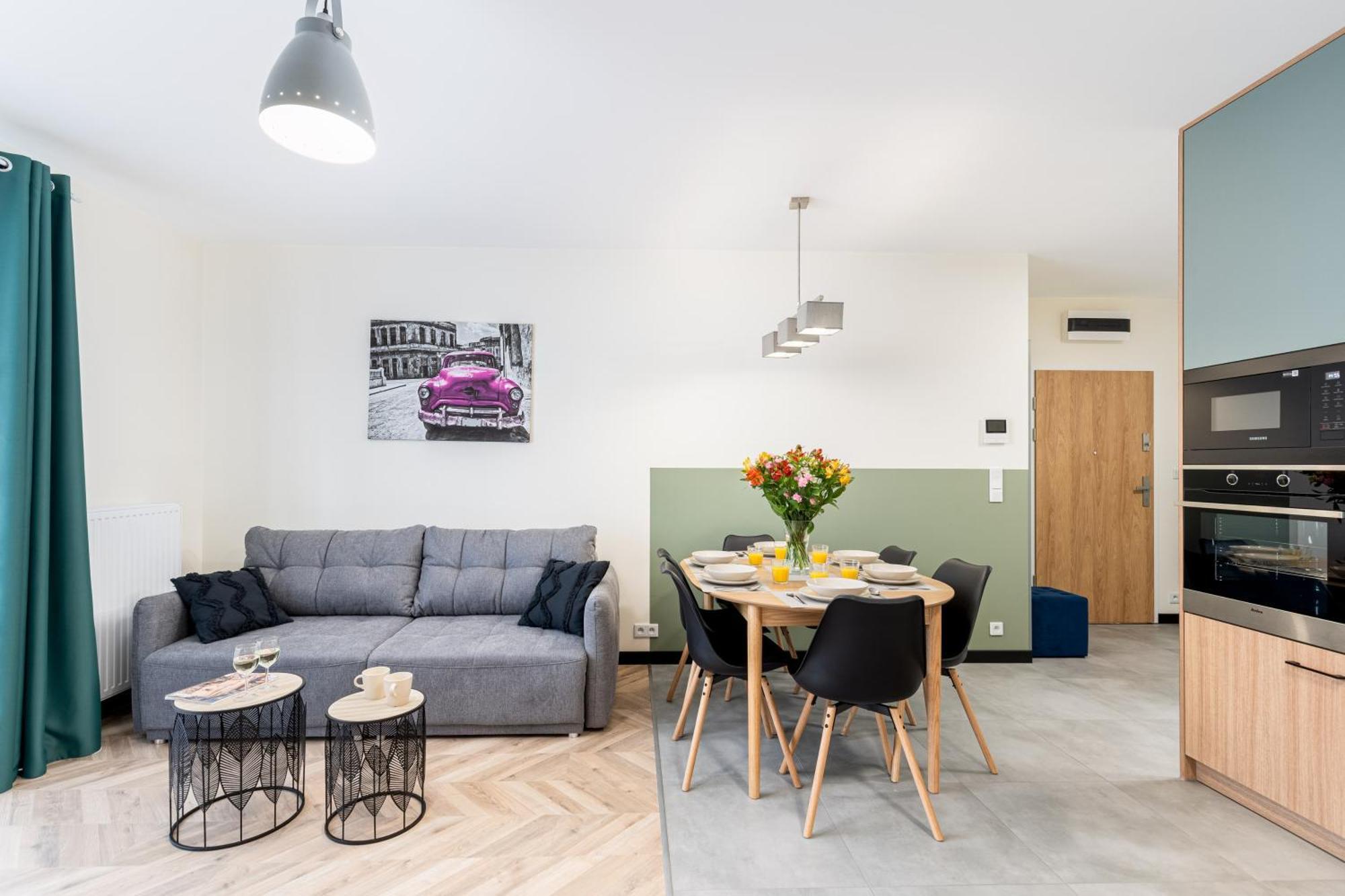Saska Park Apartments Краков Экстерьер фото