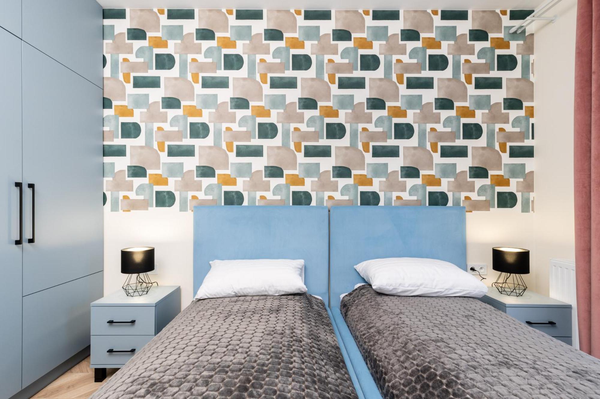 Saska Park Apartments Краков Экстерьер фото